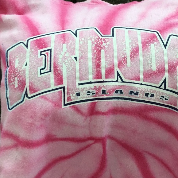 Castaway Pink Hoodie Sweatshirt Tie Dye Size Large $ 40 - Picture 9 of 9